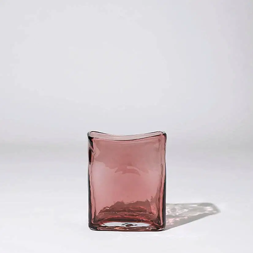 Block Vase Rose (L)