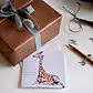 Baby Giraffe - Card