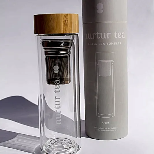Glass Tea Tumbler