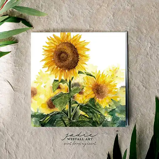 Fields of Gold- Greeting Card