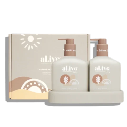 Baby body lotion and wash 