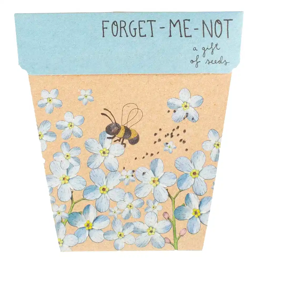 forget me not seed card
