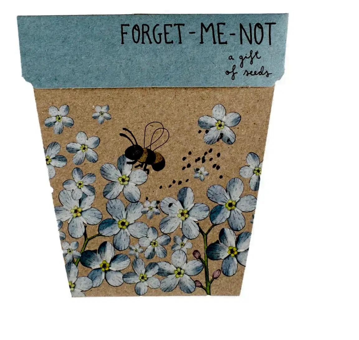 forget me not seed card