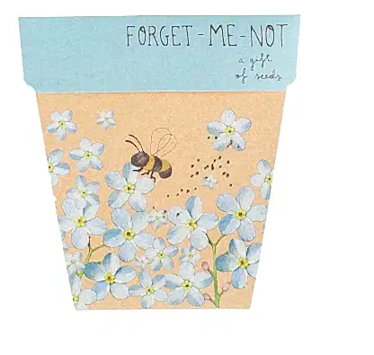 forget me not seed card