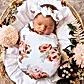 Baby Gift - Organic Snuggle Swaddle Wrap and Topknot or Beanie Set