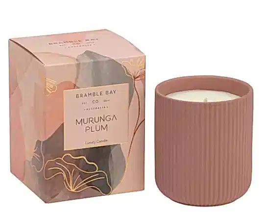 Plum Candle