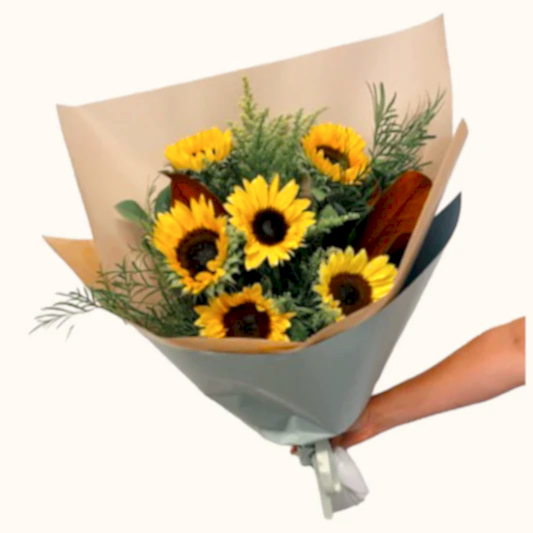 Sunflower bouquet sunshine coast delivery