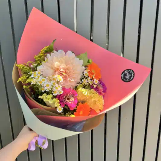 Mixed flowers bright
